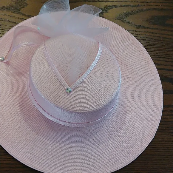 Accessories | Pink Fancy Hat Derby Easter Church | Poshmark display picture 1